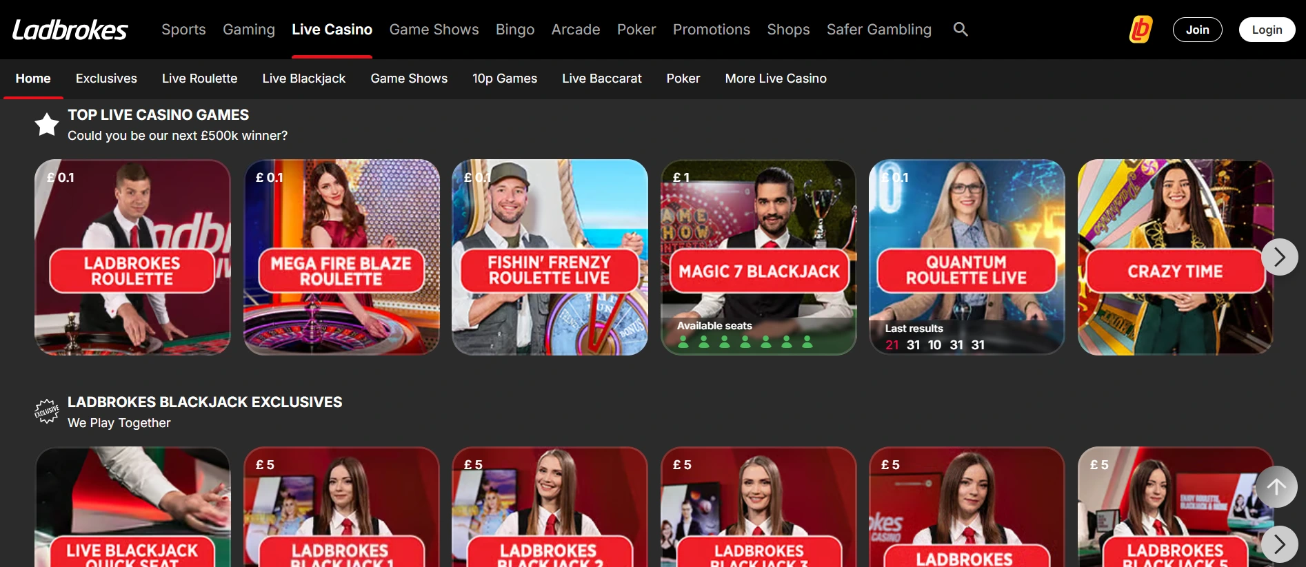 Ladbrokes online fogadás